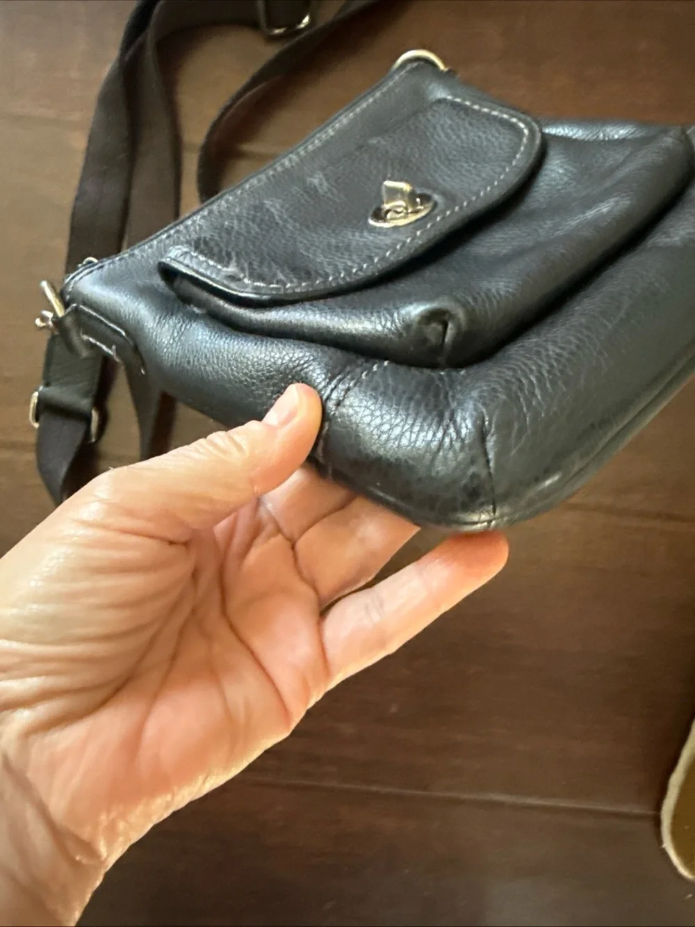 Coach pocket flap